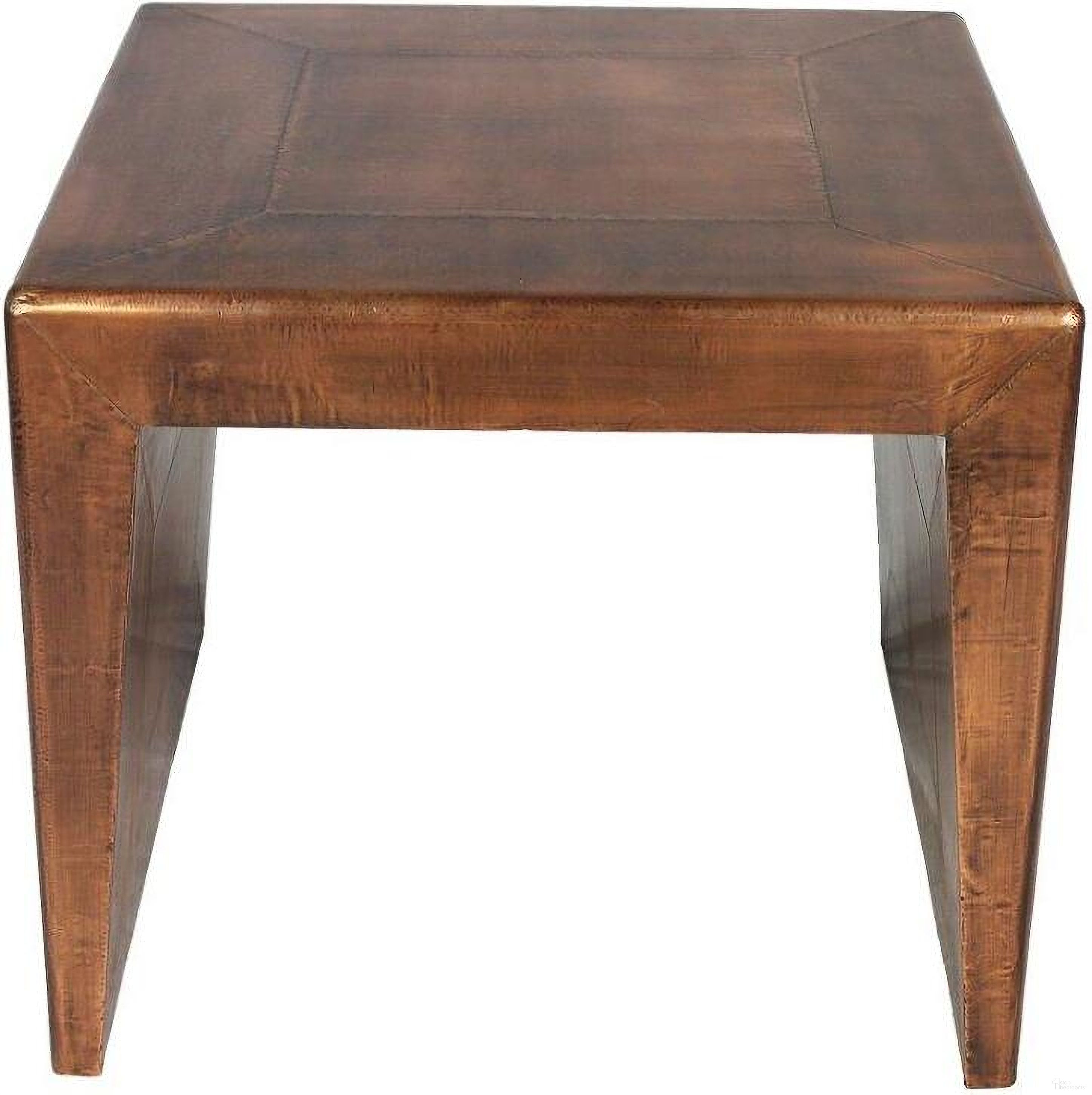 The appearance of Mar Vista Wright End Table designed by Moti in the coastal interior design. This brown piece of furniture was selected by 1StopBedrooms from Mar Vista Collection to add a touch of cosiness and style into your home. Sku: 60004003. Material: Wood.