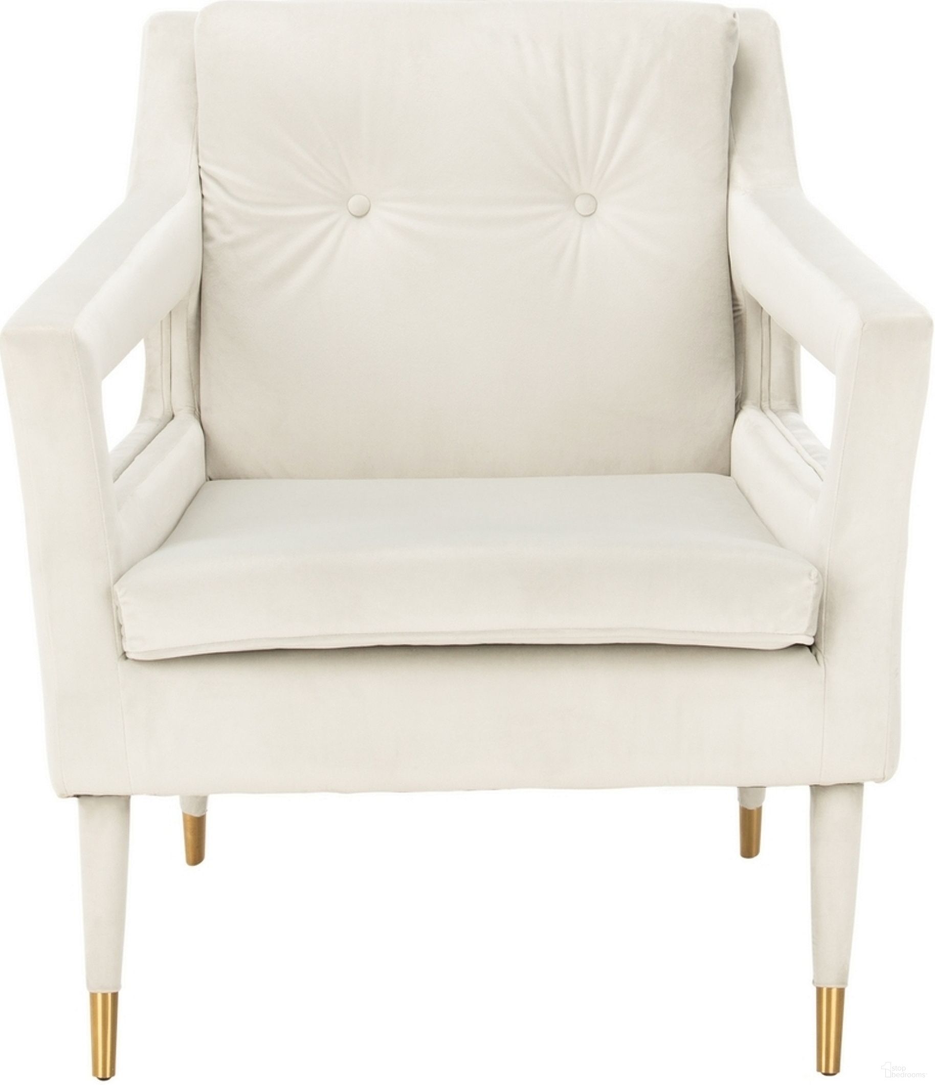 The appearance of Mara Silver Tufted Accent Chair designed by Safavieh in the modern / contemporary interior design. This silver piece of furniture was selected by 1StopBedrooms from Mara Collection to add a touch of cosiness and style into your home. Sku: ACH4505D. Material: Stainless Steel.
