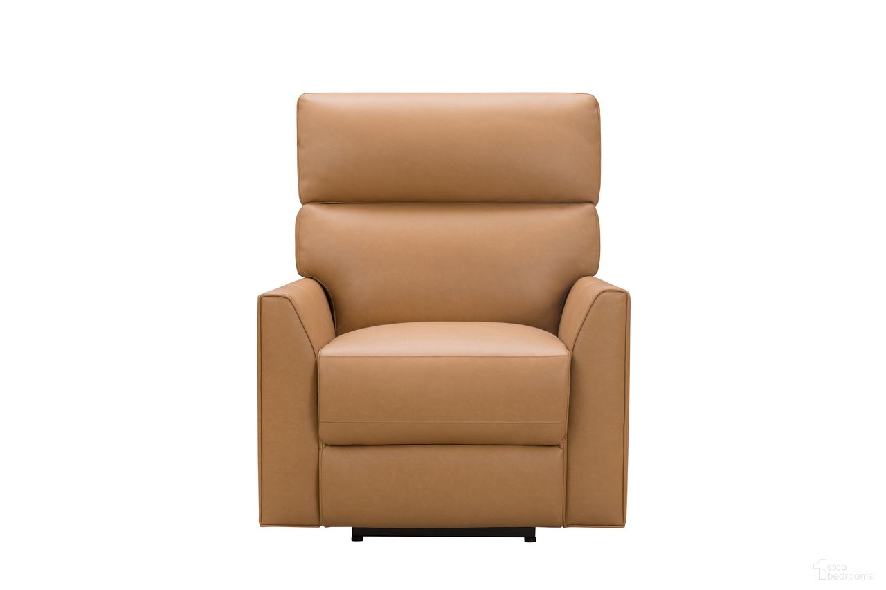 The appearance of Marah Power Recliner with Power Head Rest and Power Lumbar In Brandy designed by BarcaLounger in the traditional interior design. This brandy piece of furniture was selected by 1StopBedrooms from Marah Collection to add a touch of cosiness and style into your home. Sku: 9PHL1649530883. Material: Leather.