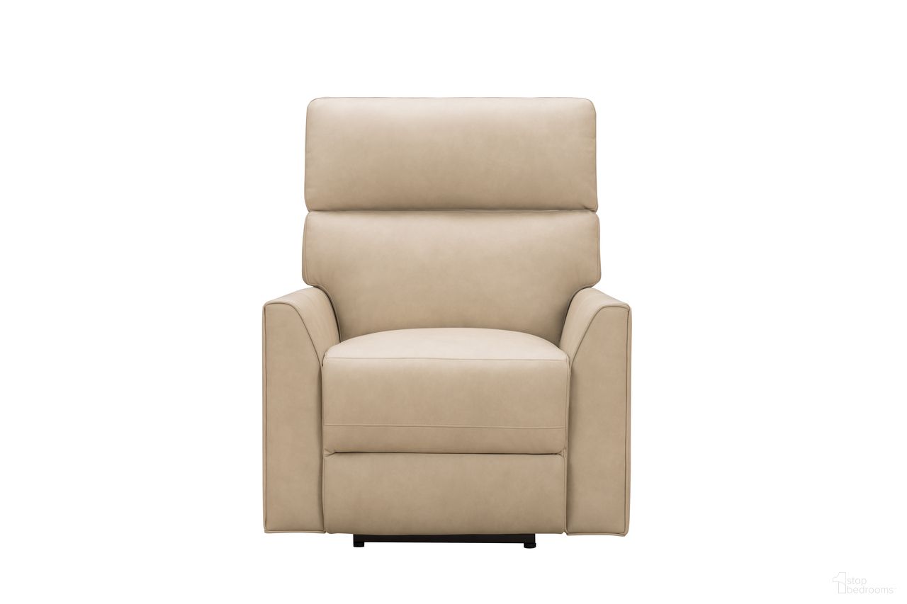The appearance of Marah Power Recliner with Power Head Rest and Power Lumbar In Stone designed by BarcaLounger in the traditional interior design. This stone piece of furniture was selected by 1StopBedrooms from Marah Collection to add a touch of cosiness and style into your home. Sku: 9PHL1649530981. Material: Leather.