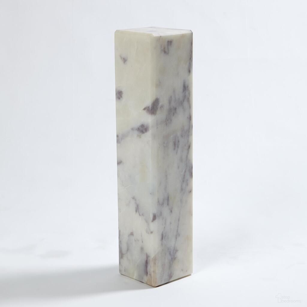 The appearance of Marble 4 Inch Extra Large Mini Pedestal/Riser In White designed by Global Views in the modern / contemporary interior design. This white piece of furniture  was selected by 1StopBedrooms from Marble Collection to add a touch of cosiness and style into your home. Sku: 993242. Material: Marble.