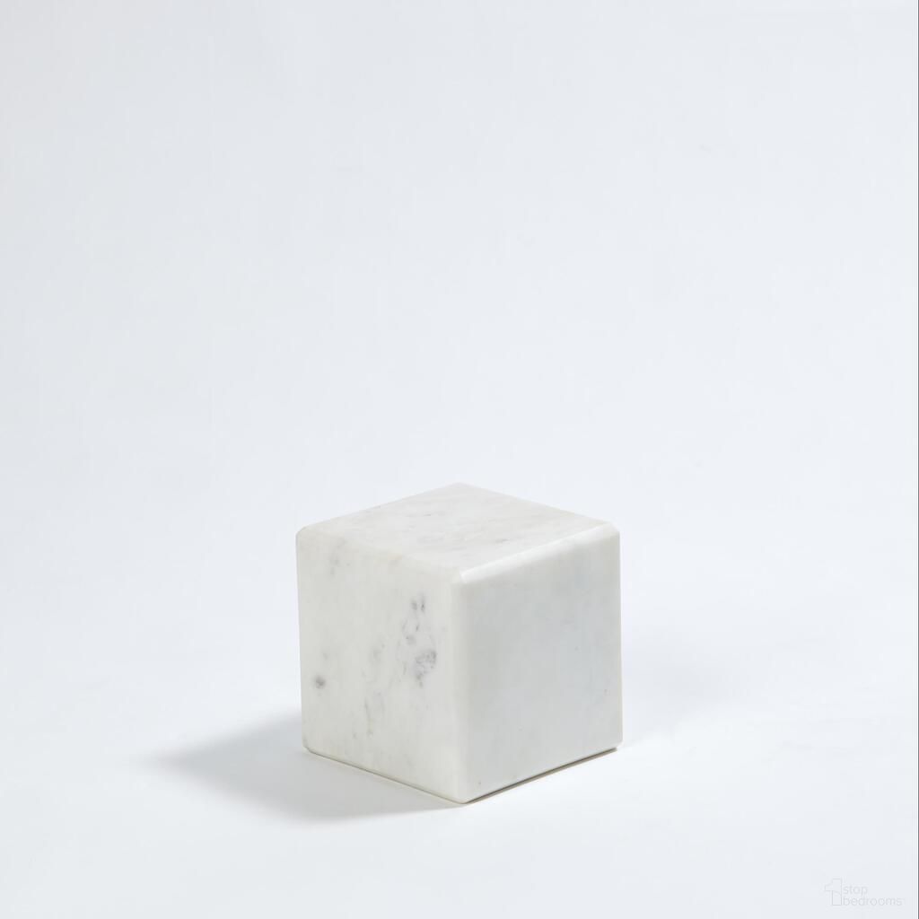 The appearance of Marble 5 Inch Small Mini Pedestal/Riser In White designed by Global Views in the modern / contemporary interior design. This white piece of furniture  was selected by 1StopBedrooms from Marble Collection to add a touch of cosiness and style into your home. Sku: 993241. Material: Marble.