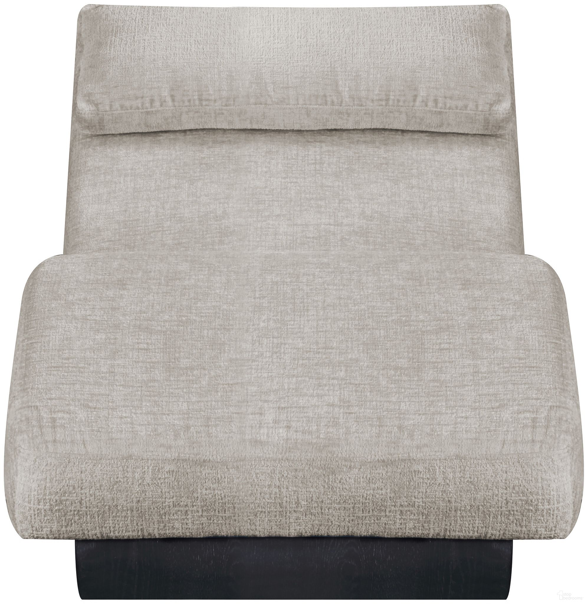 The appearance of Marcella Fabric Upholstered Chaise Lounge In Grey and Black designed by Meridian in the modern / contemporary interior design. This grey/black piece of furniture  was selected by 1StopBedrooms from Marcella Collection to add a touch of cosiness and style into your home. Sku: 33086Grey. Material: Polyester.