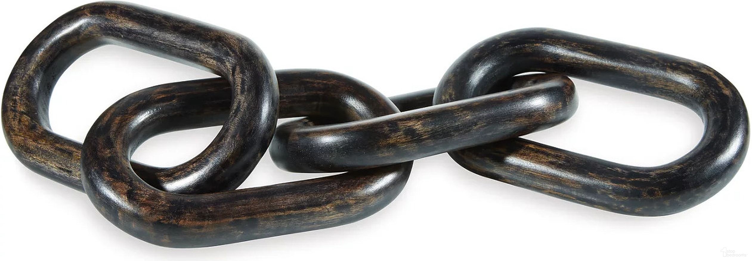 Mardelby Sculpture In Distressed Black