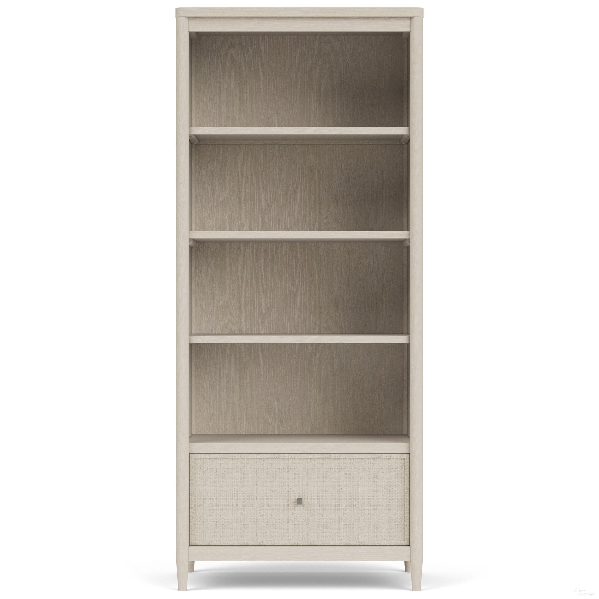 The appearance of Maren Drawer Bookcase In White Sand designed by Riverside Furniture in the country / farmhouse interior design. This white sand piece of furniture  was selected by 1StopBedrooms from Maren Collection to add a touch of cosiness and style into your home. Sku: 18237.