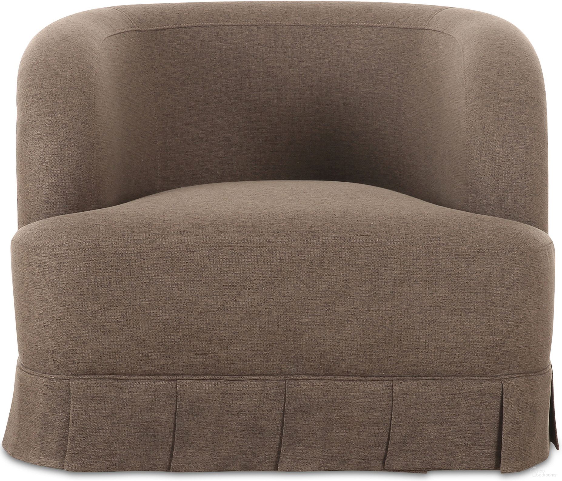 Maren Swivel Chair In Brown