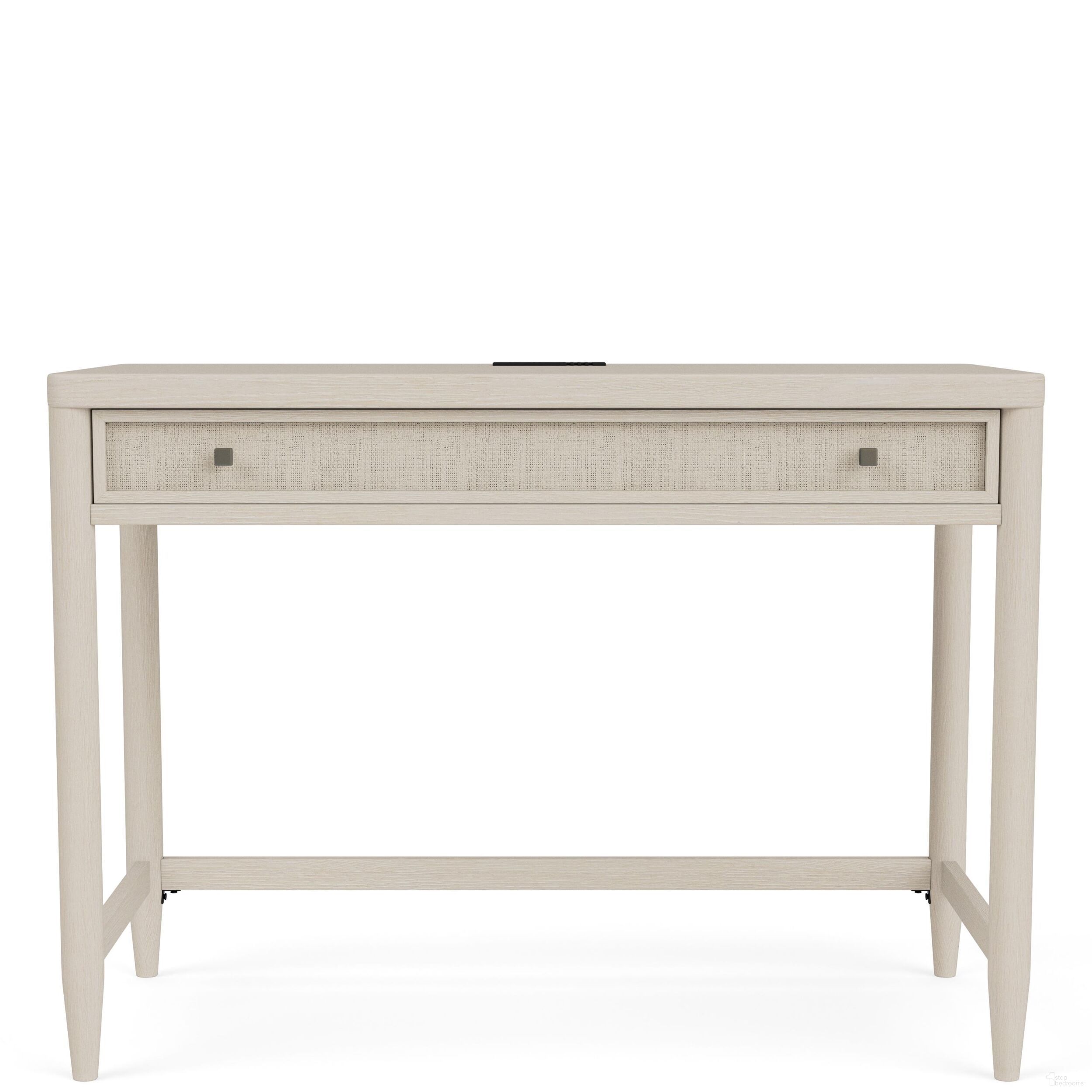 The appearance of Maren Writing Desk In White Sand designed by Riverside Furniture in the country / farmhouse interior design. This white sand piece of furniture was selected by 1StopBedrooms from Maren Collection to add a touch of cosiness and style into your home. Sku: 18230.