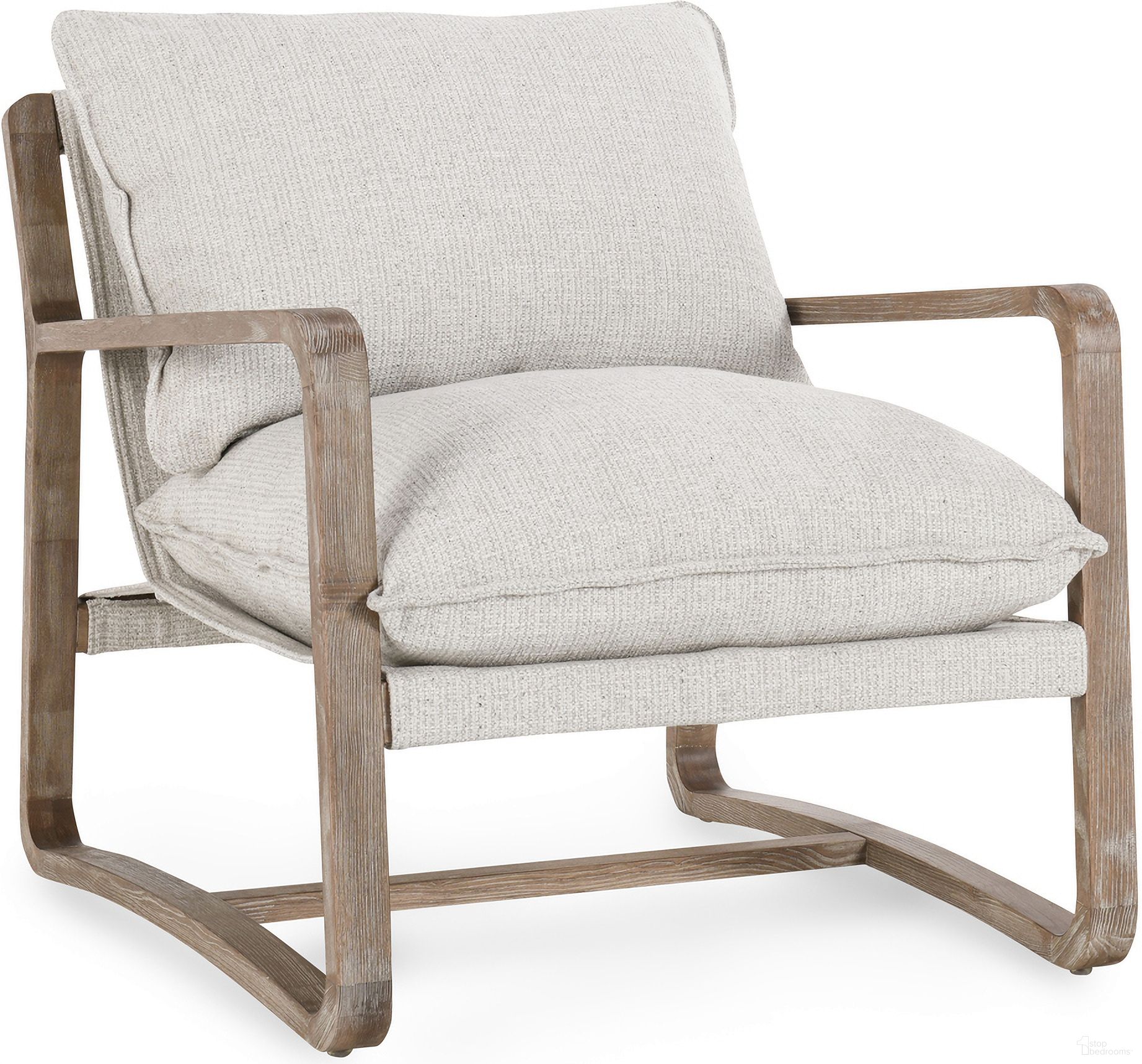 The appearance of Mariah Accent Chair In Natural designed by Classic Home in the modern / contemporary interior design. This natural piece of furniture  was selected by 1StopBedrooms from Mariah Collection to add a touch of cosiness and style into your home. Sku: 53004716. Material: Ash.