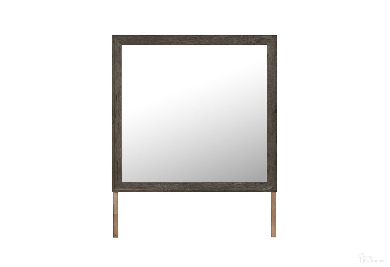 The appearance of Mariah Mirror In Dark Brown designed by Global Furniture USA in the modern / contemporary interior design. This dark brown piece of furniture was selected by 1StopBedrooms from Mariah Collection to add a touch of cosiness and style into your home. Sku: MARIAH-DRK BRWN-MR. Material: MDF.