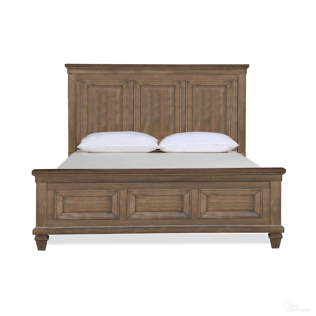 The appearance of Mariana Wastern King Bed In Mocha designed by New Classic in the traditional interior design. This mocha piece of furniture  was selected by 1StopBedrooms from Mariana Collection to add a touch of cosiness and style into your home. Sku: B2114B-110;B2114B-120;B2114B-330. Material: Wood. Bed Size: King.