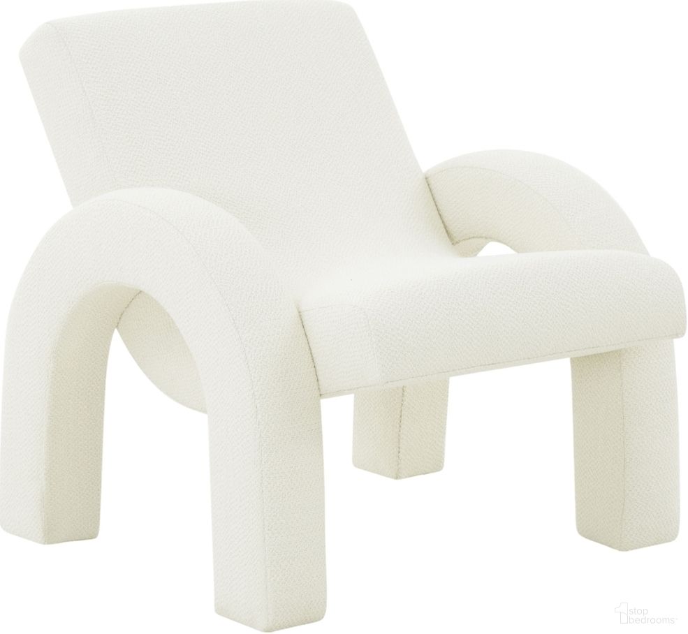 The appearance of Marianne Accent Chair In Ivory designed by Safavieh Couture in the modern / contemporary interior design. This ivory piece of furniture was selected by 1StopBedrooms from Marianne Collection to add a touch of cosiness and style into your home. Sku: SFV5106A. Material: Wood.