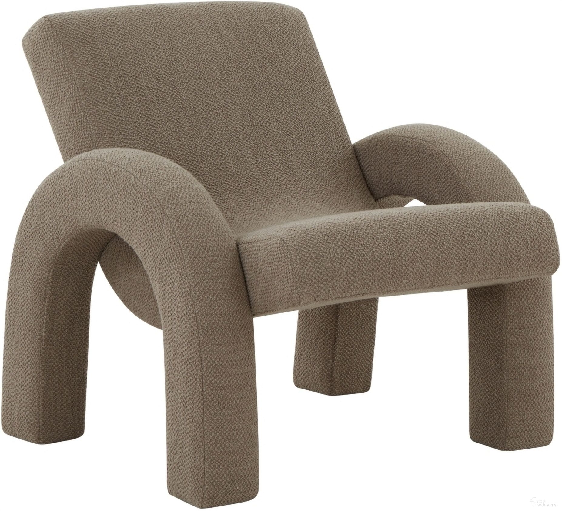 The appearance of Marianne Accent Chair In Light Brown designed by Safavieh Couture in the modern / contemporary interior design. This light brown piece of furniture was selected by 1StopBedrooms from Marianne Collection to add a touch of cosiness and style into your home. Sku: SFV5106B. Material: Wood.