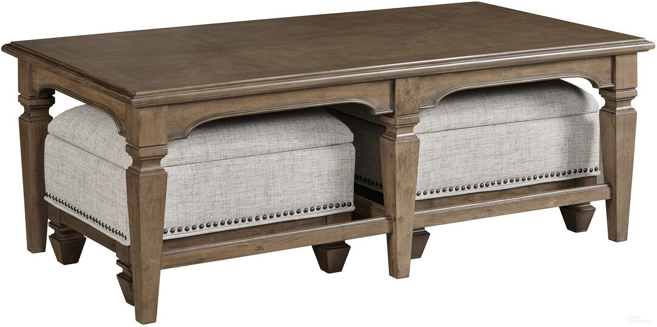 The appearance of Maribelle Nesting Coffee Table In Dusk designed by Hammary in the modern / contemporary interior design. This dusk piece of furniture was selected by 1StopBedrooms from Maribelle Collection to add a touch of cosiness and style into your home. Sku: 373-910.