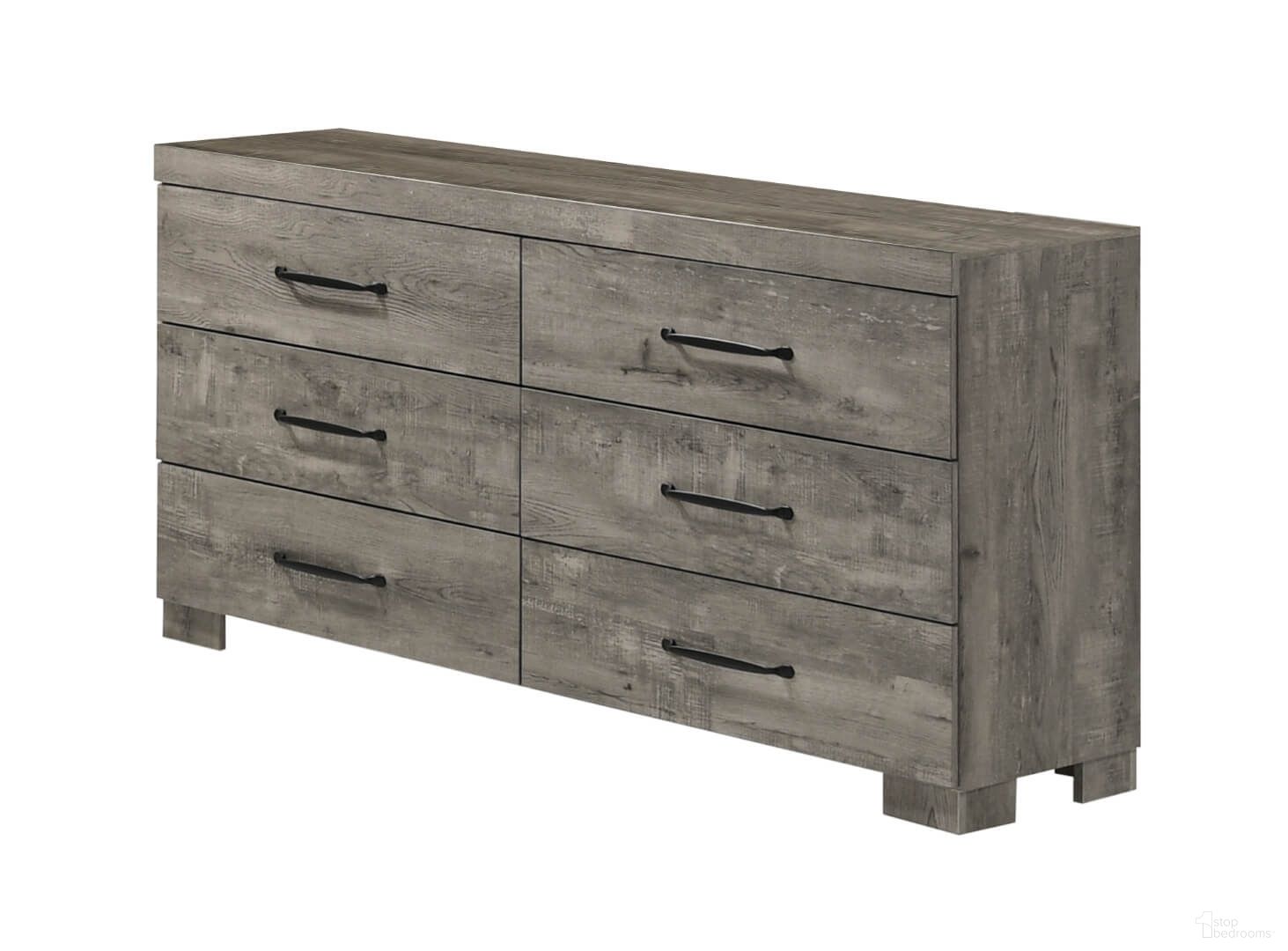 The appearance of Maricela MDF Solid Wood Dresser in Antique Gray designed by Best Quality Furniture in the country / farmhouse interior design. This antique gray piece of furniture was selected by 1StopBedrooms from Maricela Collection to add a touch of cosiness and style into your home. Sku: B820-DR. Material: MDF.