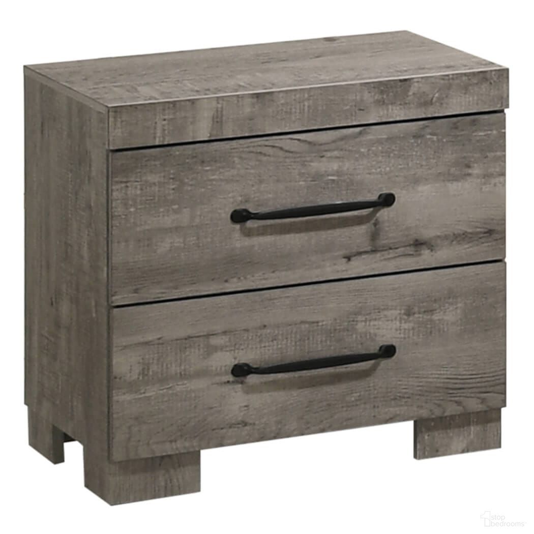 The appearance of Maricela MDF Solid Wood Nightstand in Antique Gray designed by Best Quality Furniture in the country / farmhouse interior design. This antique gray piece of furniture was selected by 1StopBedrooms from Maricela Collection to add a touch of cosiness and style into your home. Sku: B820-N. Material: MDF.