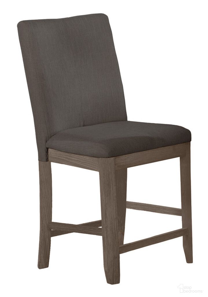 The appearance of Marife Counter Height Dining Chairs Set of 2 In Gray Linen Fabric and Rustic Gray Wood designed by Best Quality Furniture in the traditional interior design. This gray and rustic gray piece of furniture  was selected by 1StopBedrooms from Marife Collection to add a touch of cosiness and style into your home. Sku: D875-CHC. Material: Linen.