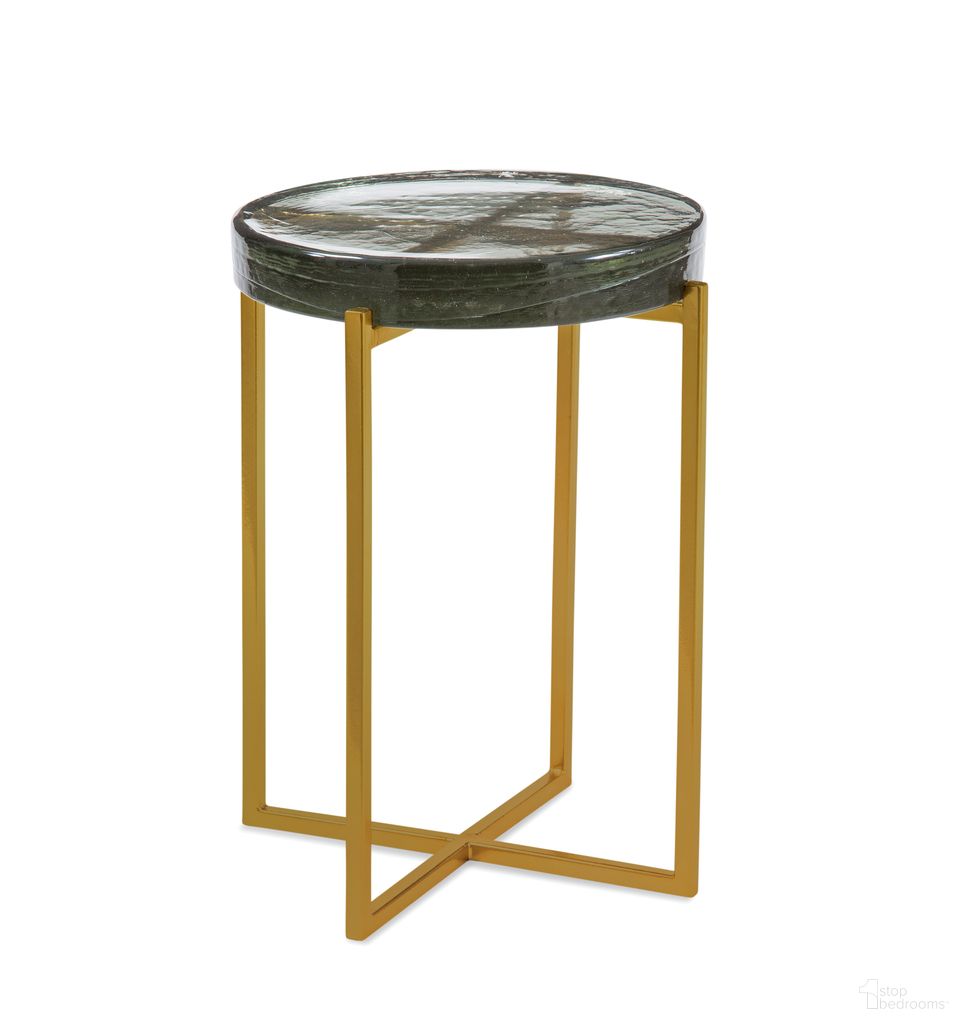 The appearance of Marilee Accent Table In Gold designed by Bassett Mirror Company in the modern / contemporary interior design. This gold piece of furniture  was selected by 1StopBedrooms from Marilee Collection to add a touch of cosiness and style into your home. Sku: 9913-LR-223. Material: Metal.