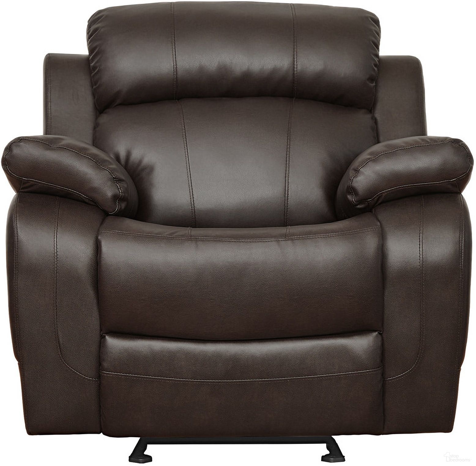 Marille Dark Brown Glider Reclining Chair