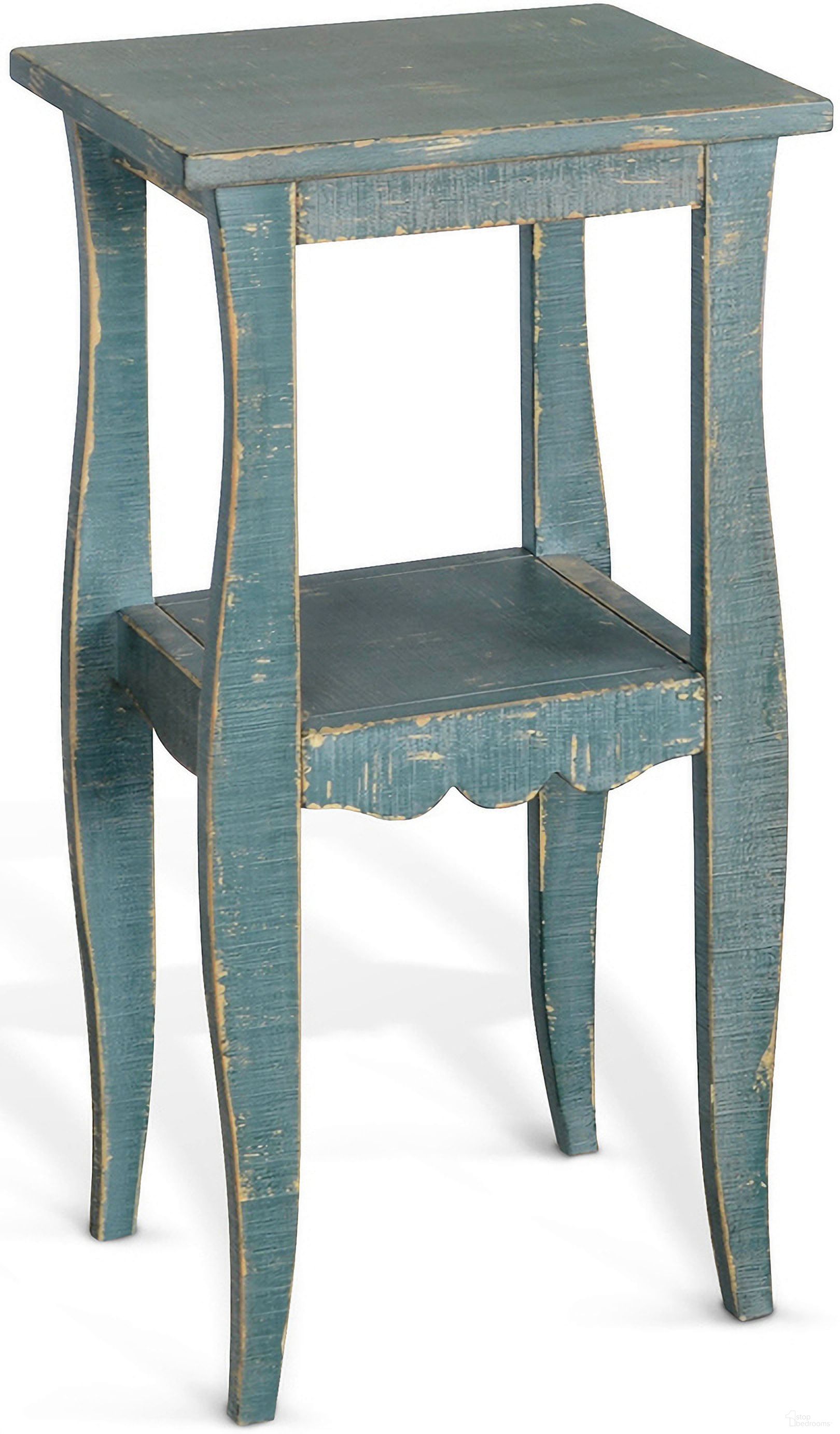 The appearance of Marina End Table In Sea Grass designed by Sunny Designs in the modern / contemporary interior design. This seagrass piece of furniture  was selected by 1StopBedrooms from Marina Collection to add a touch of cosiness and style into your home. Sku: 2082SG. Material: Solid Wood.