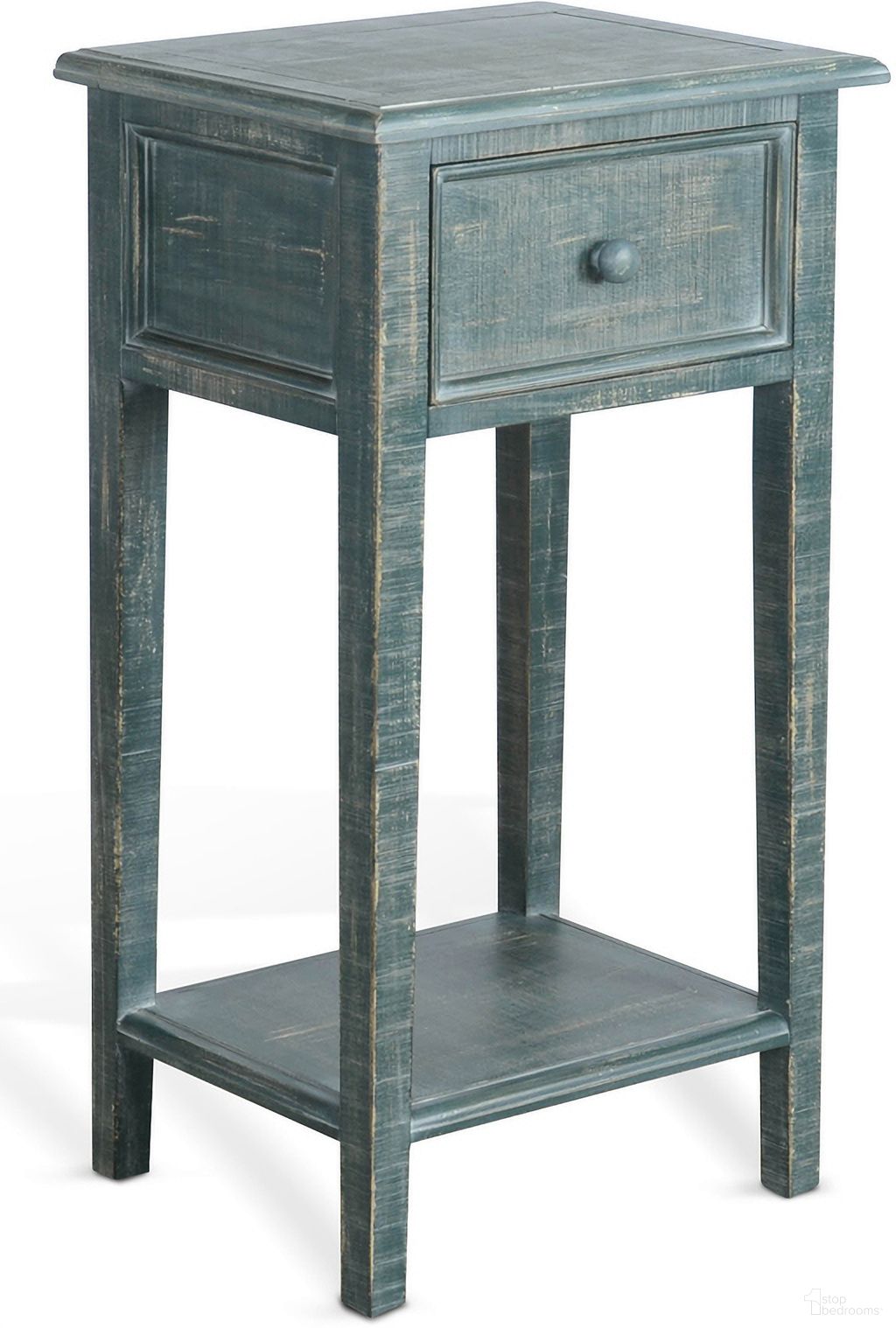 The appearance of Marina Side Table In Sea Grass designed by Sunny Designs in the modern / contemporary interior design. This seagrass piece of furniture was selected by 1StopBedrooms from Marina Collection to add a touch of cosiness and style into your home. Sku: 2090SG. Material: Solid Wood.