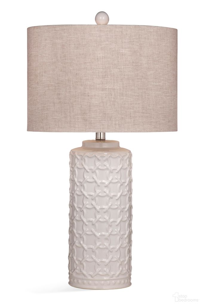 Marina Table Lamp In White