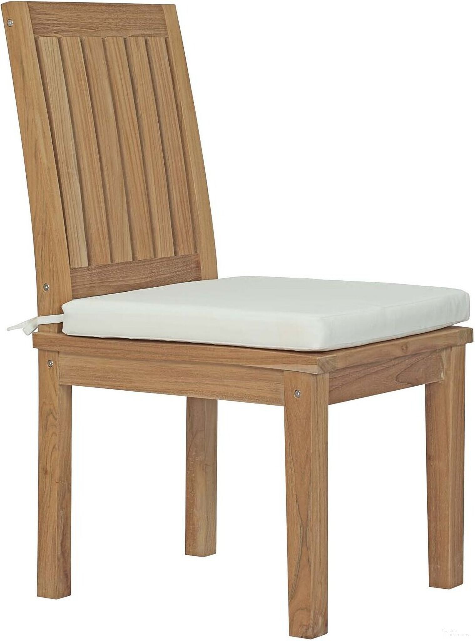 The appearance of Marina Outdoor Patio Teak Dining Chair In Natural and White designed by Modway in the modern / contemporary interior design. This natural and white piece of furniture was selected by 1StopBedrooms from Marina Collection to add a touch of cosiness and style into your home. Sku: EEI-2700-NAT-WHI. Material: Wood.