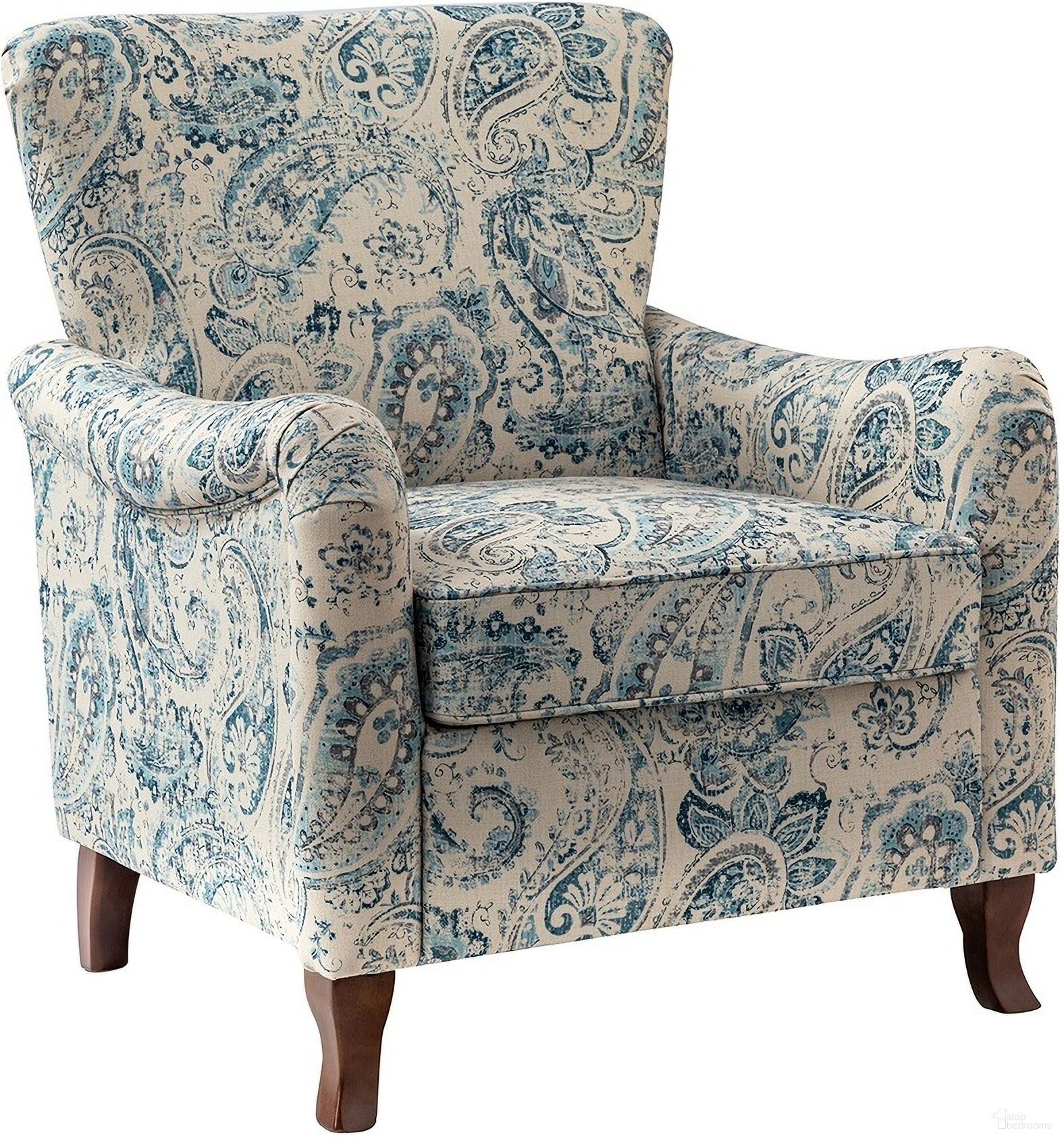 Marion Accent Chair In Blue