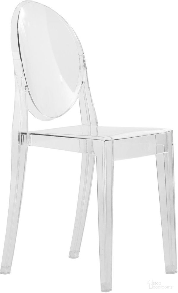 Marion Transparent Acrylic Chair In Clear