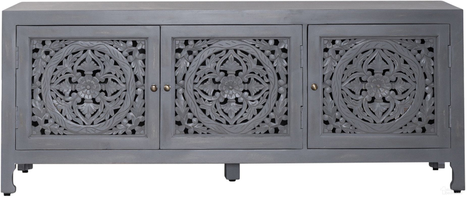 Marisol 65 Inch 3 Door Accent Tv Stand