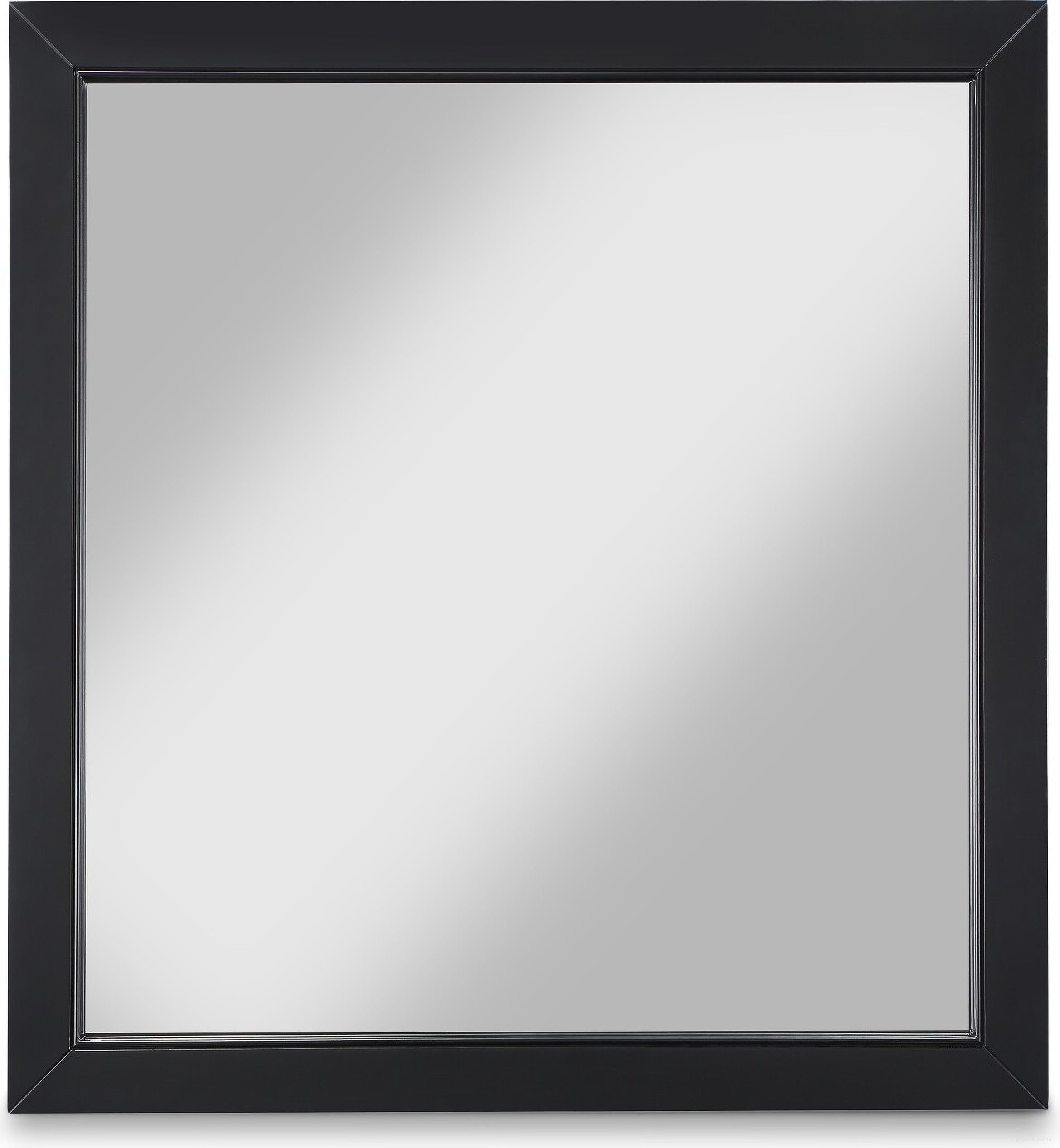 The appearance of Marisol Mirror In Black designed by Meridian in the modern / contemporary interior design. This black piece of furniture  was selected by 1StopBedrooms from Marisol Collection to add a touch of cosiness and style into your home. Sku: 844Black-M. Material: Wood.
