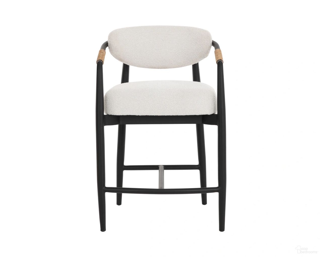 Marita Counter Stool In Louis Cream