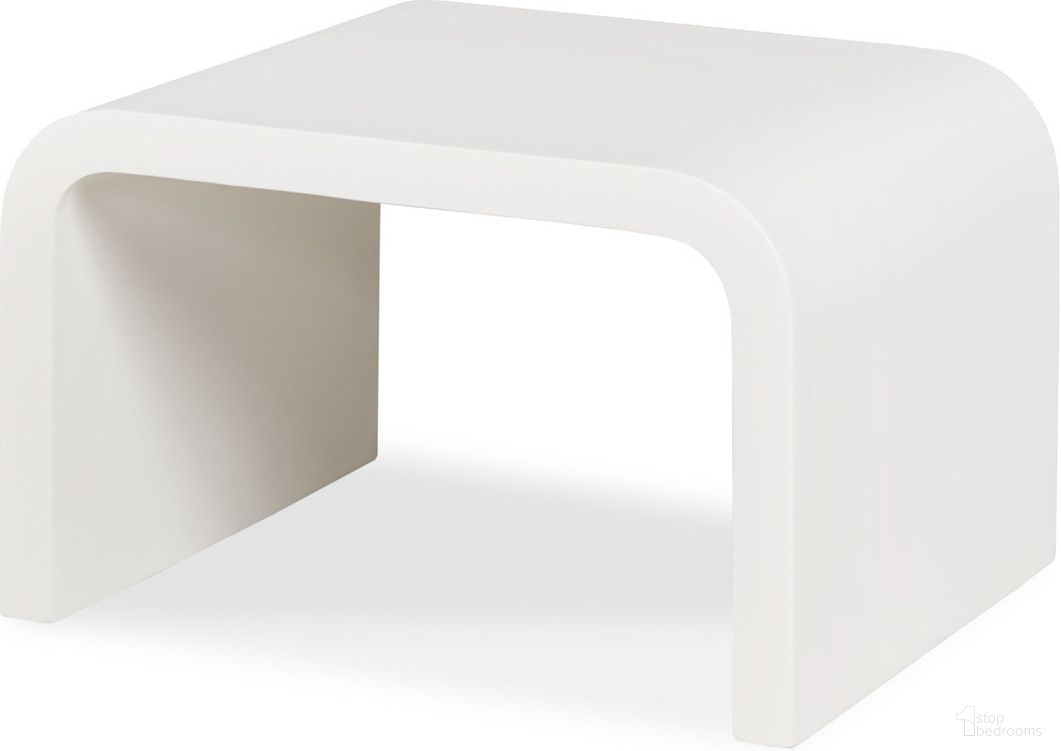 The appearance of Mark Outdoor Small Cocktail Table In White designed by Century Furniture in the modern / contemporary interior design. This white piece of furniture was selected by 1StopBedrooms from Carrier and Company Outdoor Collection to add a touch of cosiness and style into your home. Sku: C7-D89-3148. Material: Glass. Table Top Shape: Rectangular.