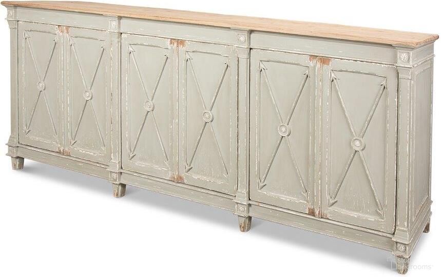 The appearance of Marksman Gray Sideboard designed by Sarreid in the traditional interior design. This grey piece of furniture was selected by 1StopBedrooms from Marksman Collection to add a touch of cosiness and style into your home. Sku: 40426-4.