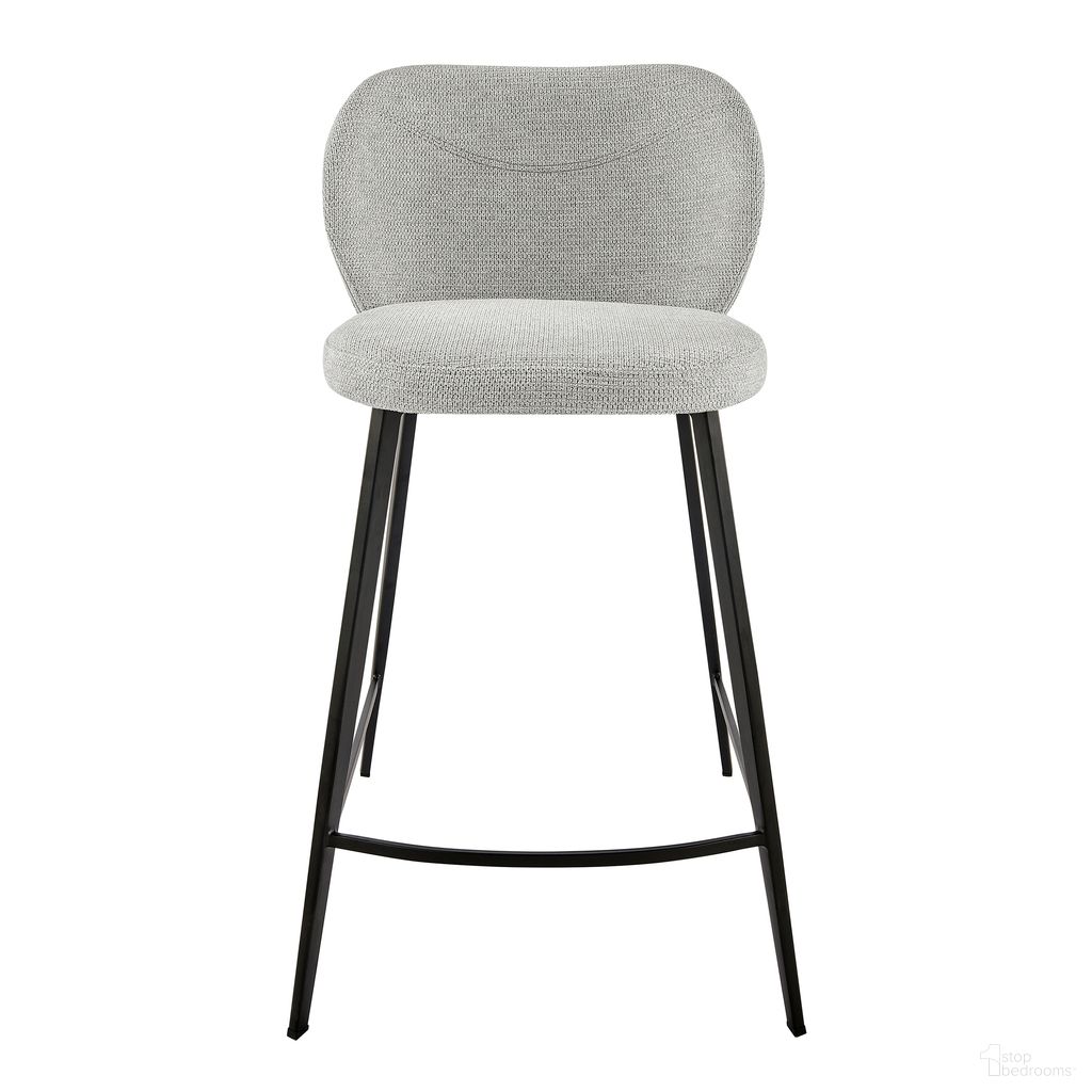 The appearance of Markus Counter Stool In Light Gray designed by Euro Style in the modern / contemporary interior design. This light gray piece of furniture was selected by 1StopBedrooms from Markus Collection to add a touch of cosiness and style into your home. Sku: 17254-LTGRY. Material: Fabric.