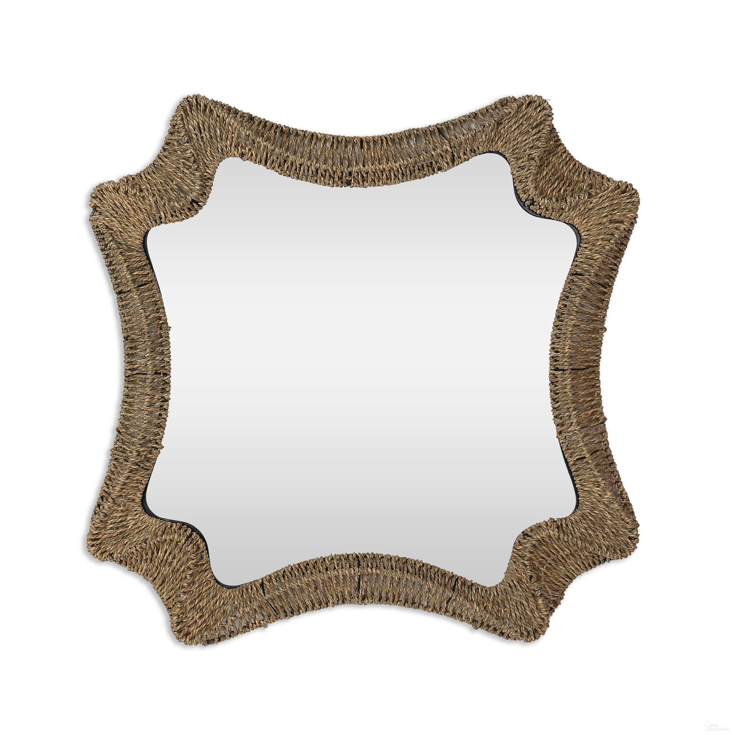 Marley Wall Mirror In Brown