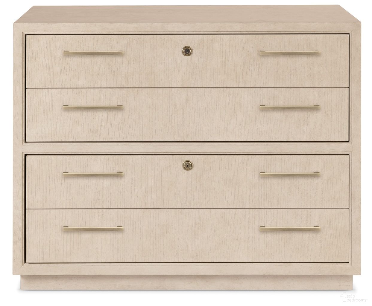 The appearance of Marlowe Lateral File In Limestone designed by Hooker in the transitional interior design. This limestone piece of furniture was selected by 1StopBedrooms from Marlowe Collection to add a touch of cosiness and style into your home. Sku: 6420-10466-80. Material: Solid Oak.