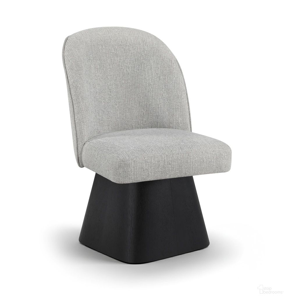 The appearance of Marlowe Linen Textured Fabric Upholstered Swivel Dining Side Chair In Grey designed by Meridian in the modern / contemporary interior design. This grey piece of furniture was selected by 1StopBedrooms from Marlowe Collection to add a touch of cosiness and style into your home. Sku: 88030Grey-SC. Material: Linen. Chair Type: Side Chair.