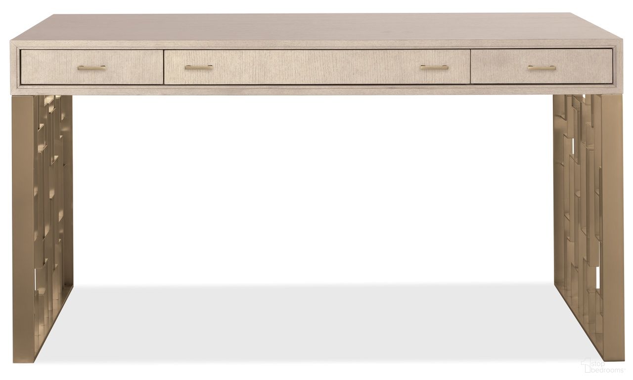 Marlowe Writing Desk In Limestone
