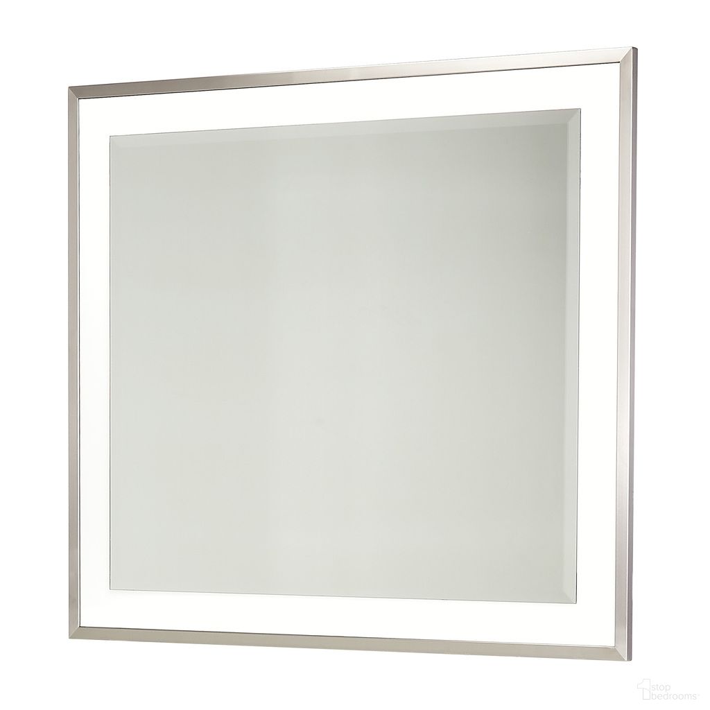 The appearance of Marquee Wall Mirror In Cloud White designed by Michael Amini in the modern / contemporary interior design. This cloud white piece of furniture was selected by 1StopBedrooms from Marquee Collection to add a touch of cosiness and style into your home. Sku: KI-MRQE260-108. Material: MDF.