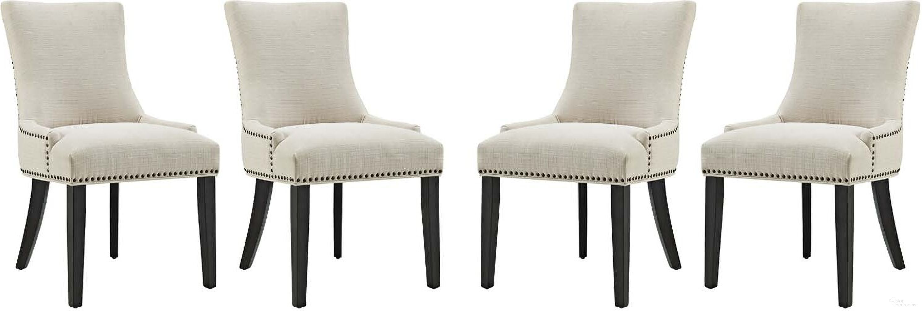 The appearance of Marquis Beige Dining Chair Fabric Set of 4 designed by Modway in the modern / contemporary interior design. This beige piece of furniture was selected by 1StopBedrooms from Marquis Collection to add a touch of cosiness and style into your home. Sku: EEI-2229-BEI;EEI-2229-BEI;EEI-2229-BEI;EEI-2229-BEI. Material: Wood. Chair Type: Side Chair.