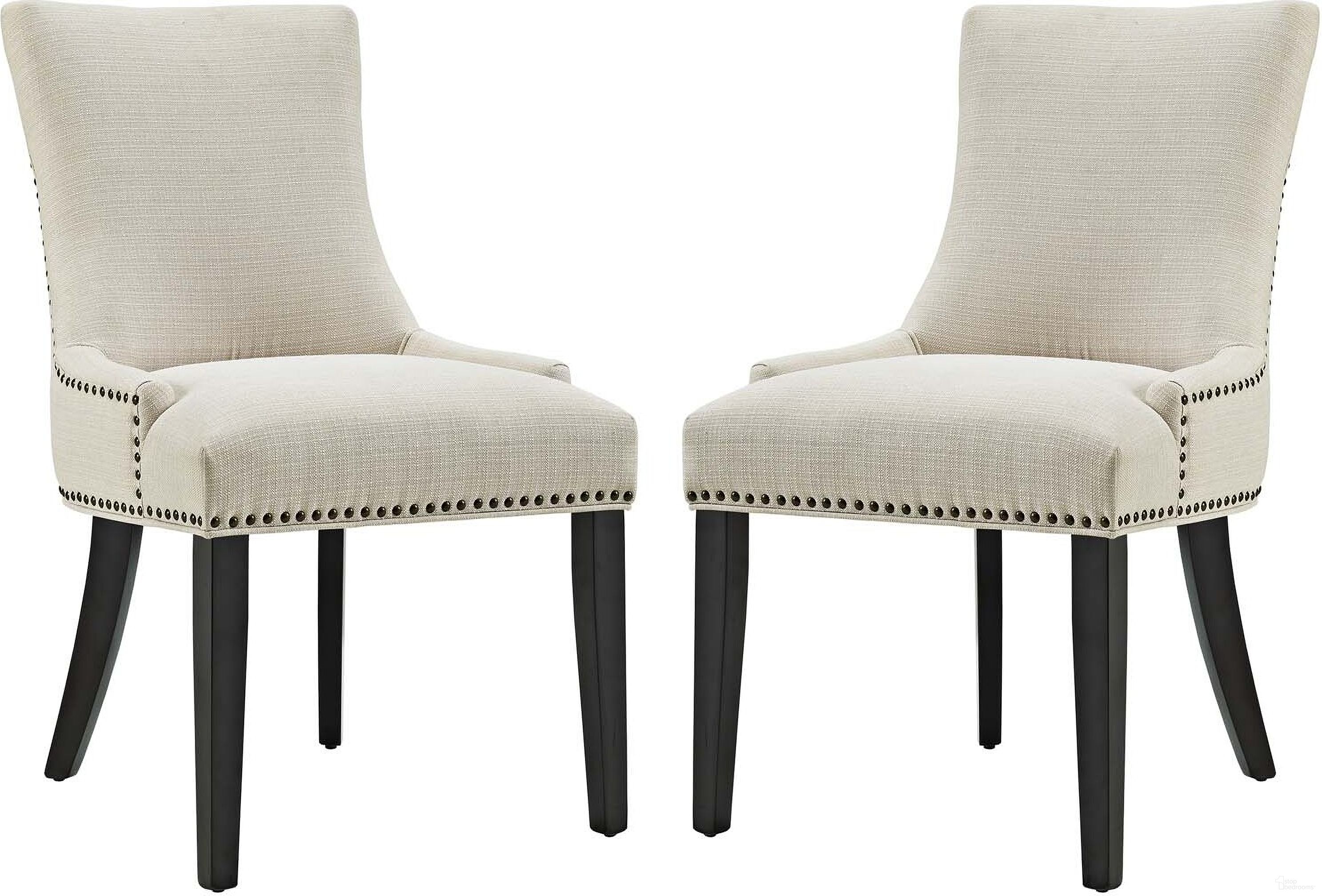 The appearance of Marquis Beige Dining Side Chair Fabric Set of 2 designed by Modway in the modern / contemporary interior design. This beige piece of furniture was selected by 1StopBedrooms from Marquis Collection to add a touch of cosiness and style into your home. Sku: EEI-2229-BEI;EEI-2229-BEI. Material: Wood. Chair Type: Side Chair.