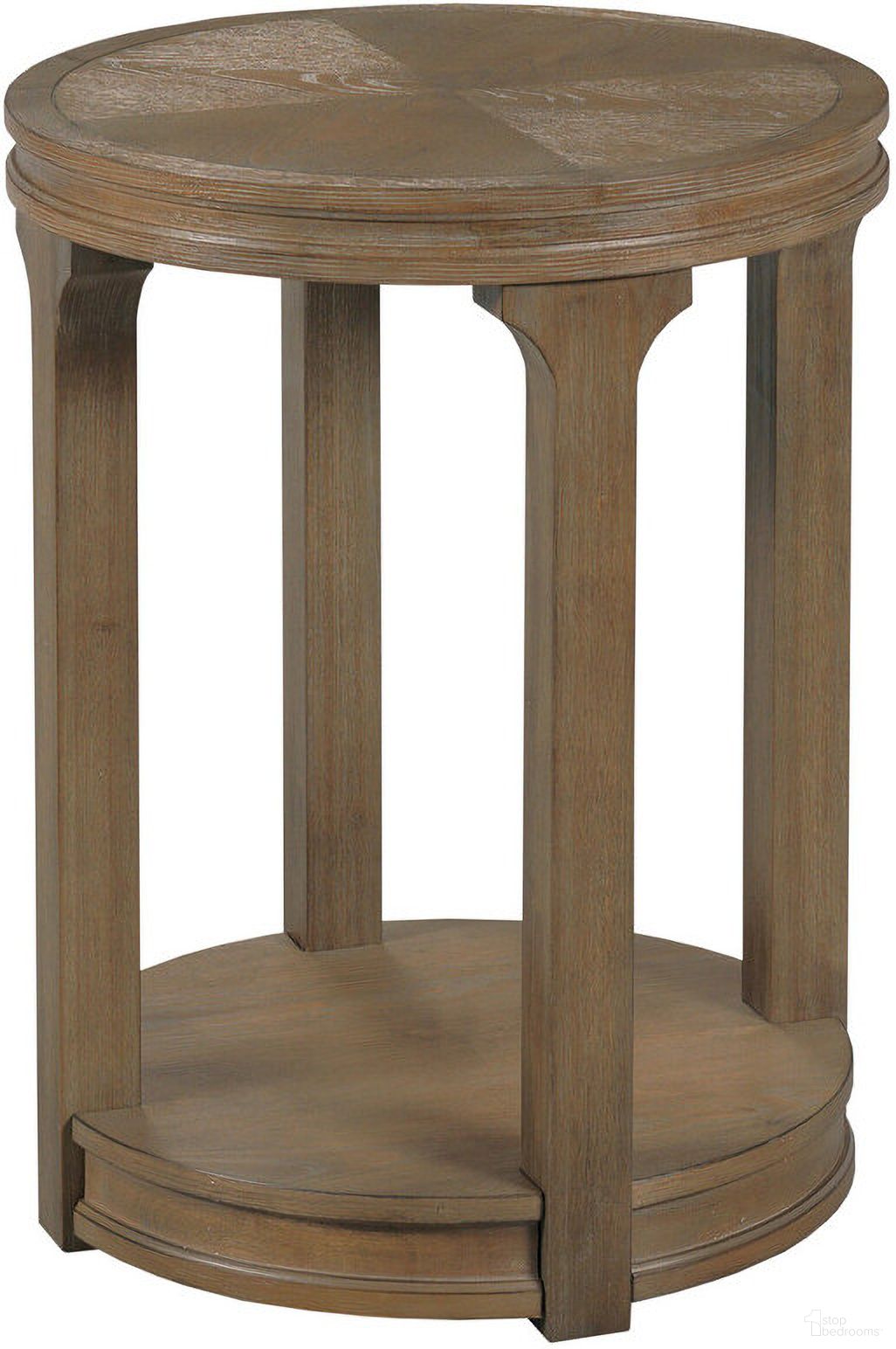 The appearance of Hamilton Round Chairside Table In Russet designed by Hammary in the modern / contemporary interior design. This russet piece of furniture  was selected by 1StopBedrooms from Hamilton Collection to add a touch of cosiness and style into your home. Sku: 371-918. Material: Wood.