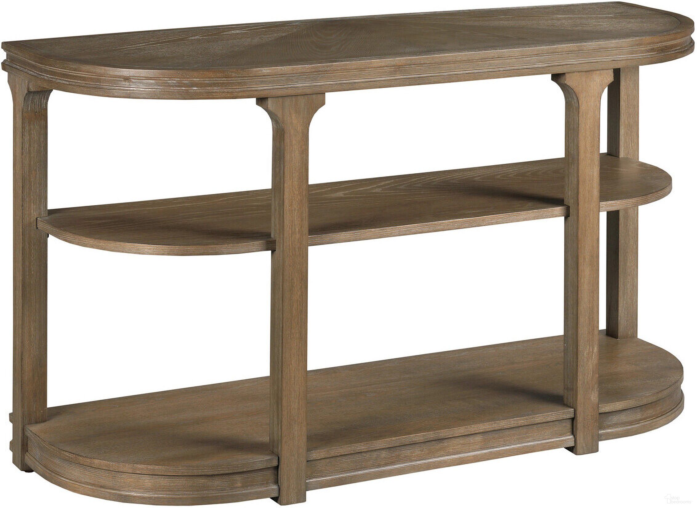 The appearance of Hamilton Sofa Table In Russet designed by Hammary in the modern / contemporary interior design. This russet piece of furniture  was selected by 1StopBedrooms from Hamilton Collection to add a touch of cosiness and style into your home. Sku: 371-925. Material: Wood.