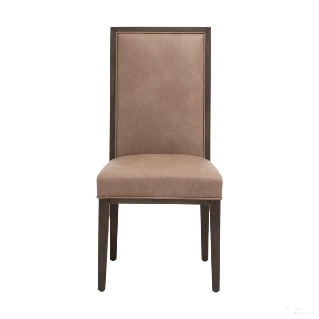 The appearance of Martin Dining Chair Set of 4 In Ivanhoe Toast and Burnished Brown designed by Essentials For Living in the transitional interior design. This ivanhoe toast/burnished brown piece of furniture was selected by 1StopBedrooms from Sample Collection to add a touch of cosiness and style into your home. Sku: Z-OG812. Material: Solid Rubberwood. Chair Type: Side Chair.