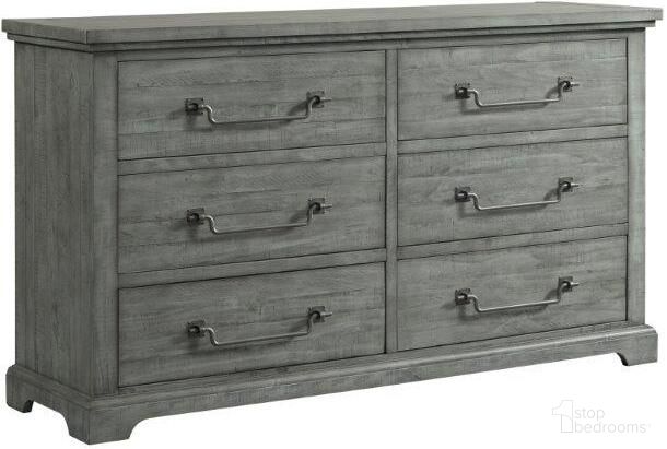 Martin Svensson Home Beach House 6 Drawer Dresser In Dove Grey