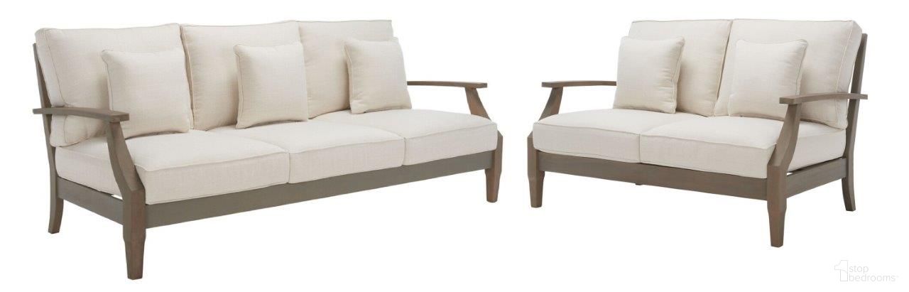 The appearance of Martinique Outdoor Conversation Set In Light Grey and Beige designed by Safavieh Couture in the modern / contemporary interior design. This light grey and beige piece of furniture  was selected by 1StopBedrooms from Martinique Collection to add a touch of cosiness and style into your home. Sku: CPT1013C;CPT1012C. Material: Wood.