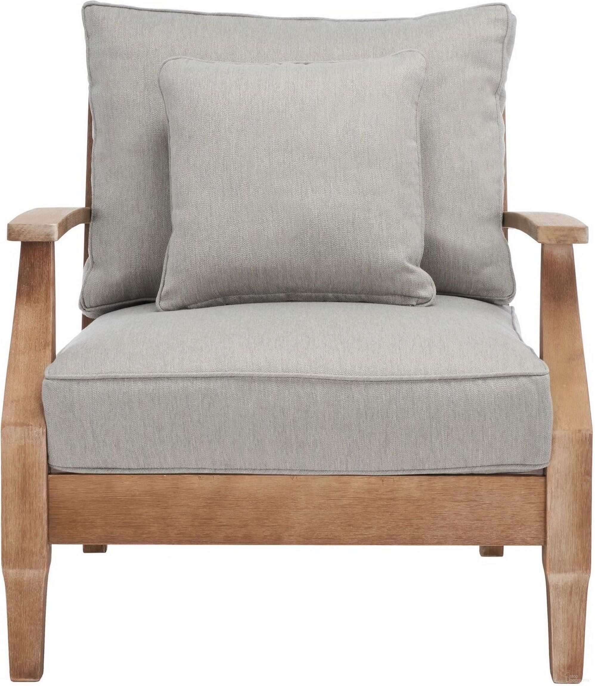 The appearance of Martinique Wood Patio Armchair In Natural/Grey designed by Safavieh Couture in the coastal interior design. This natural/grey piece of furniture was selected by 1StopBedrooms from Martinique Collection to add a touch of cosiness and style into your home. Sku: CPT1011B. Material: Wood.