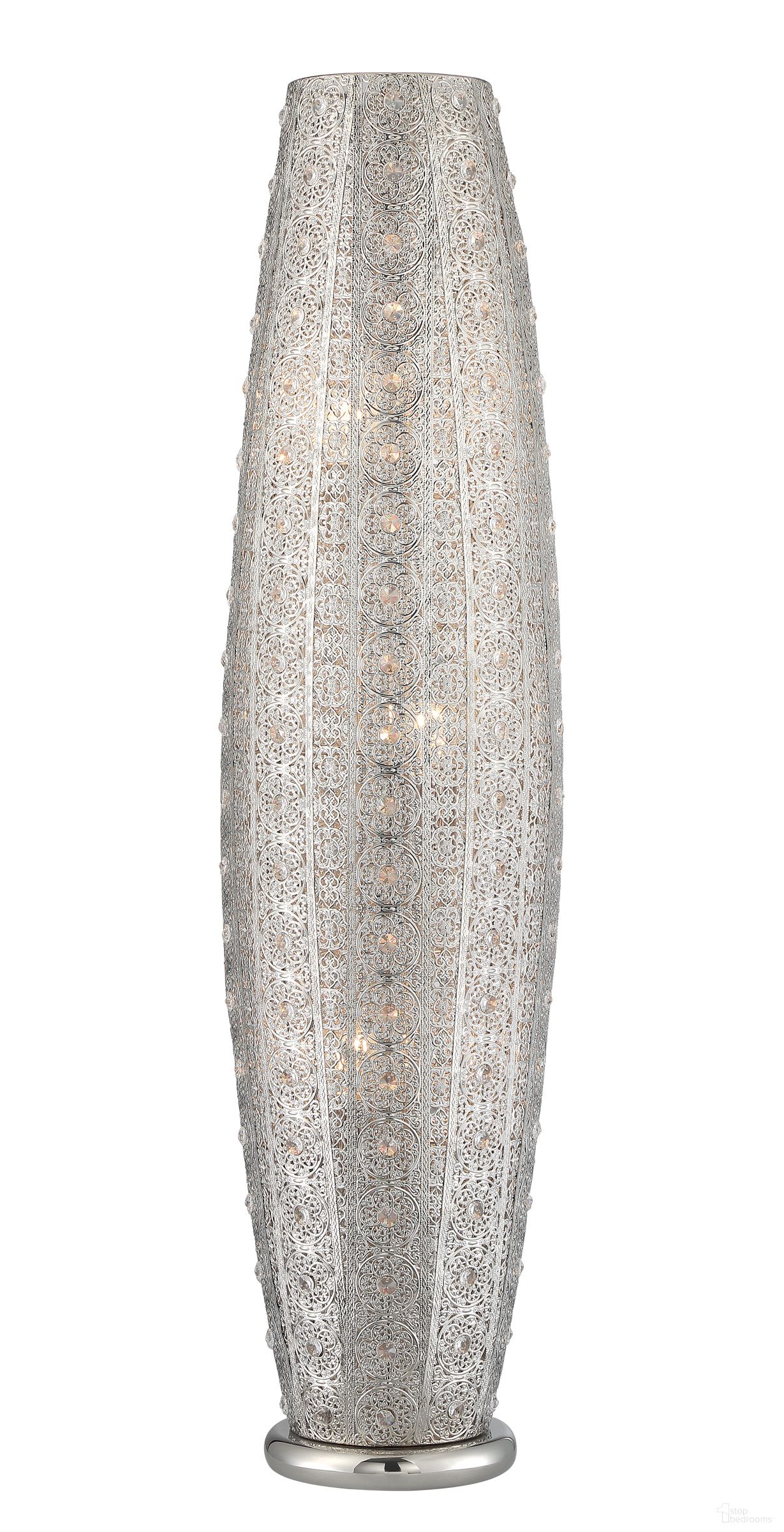 Masura Floor Lamp In Silver