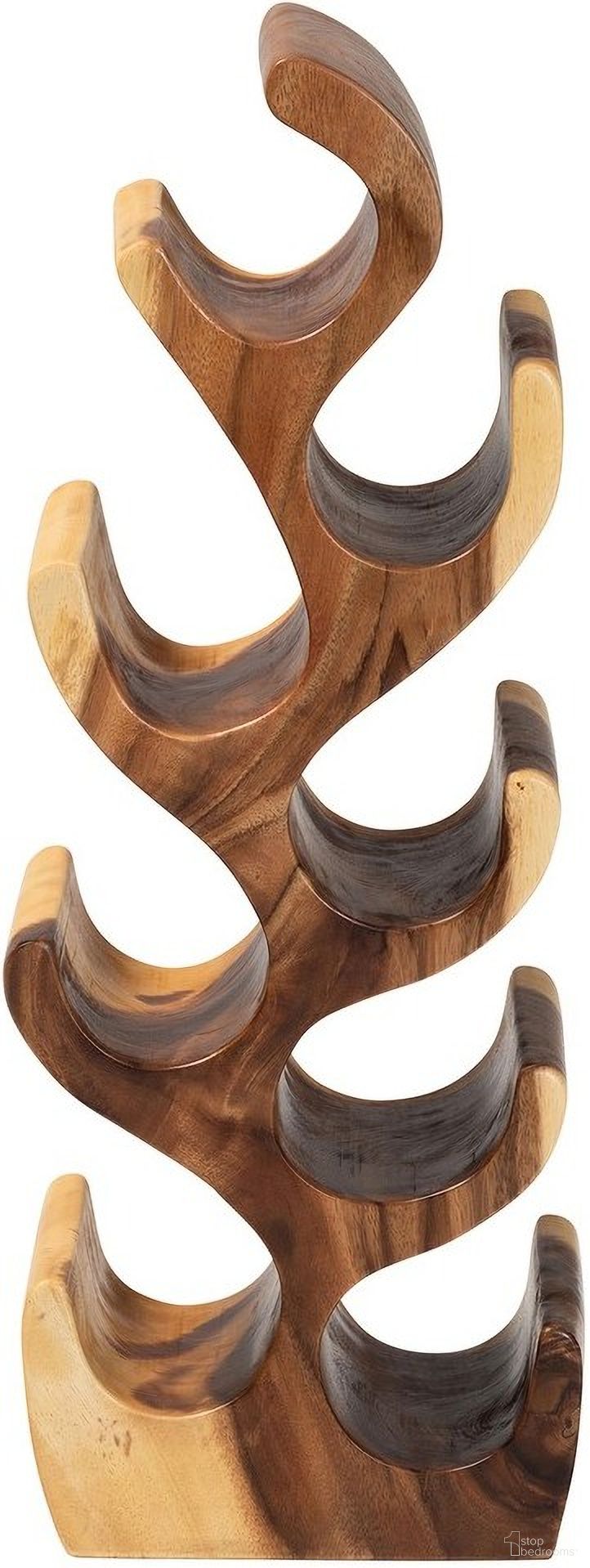 The appearance of Matana Suar Wood Wine Rack In Natural designed by Baxton Studio in the bohemian interior design. This natural piece of furniture  was selected by 1StopBedrooms from Matana Collection to add a touch of cosiness and style into your home. Sku: Suar WR 002-Natural/Wooden-Wine Rack. Material: Wood.