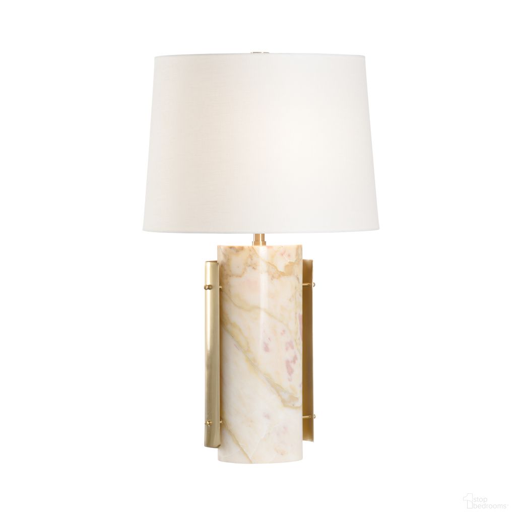The appearance of Matera Lamp In Gold designed by Wildwood in the modern / contemporary interior design. This gold piece of furniture was selected by 1StopBedrooms from Wildwood Collection to add a touch of cosiness and style into your home. Sku: 61241. Material: Marble.